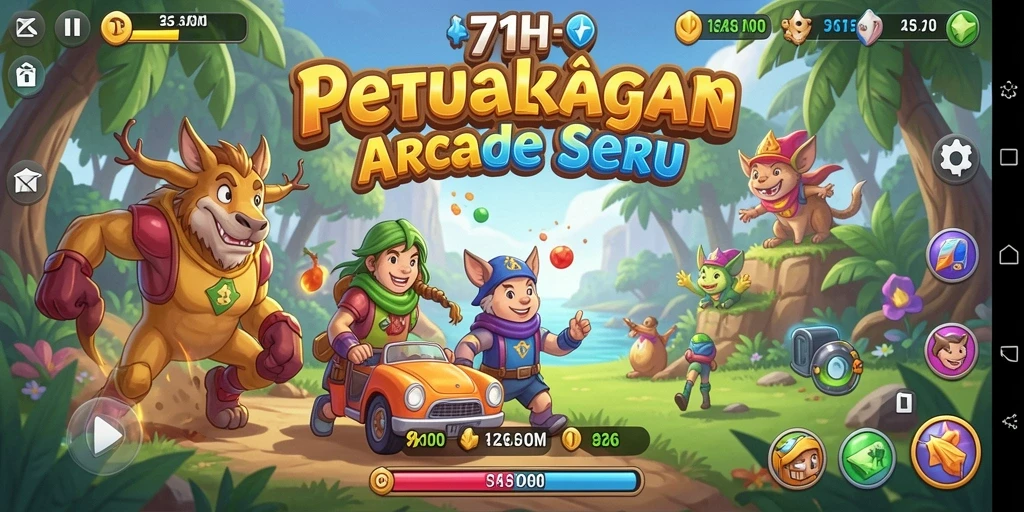 Gameplay seru dari 71H menunjukkan aksi menantang di setiap level.