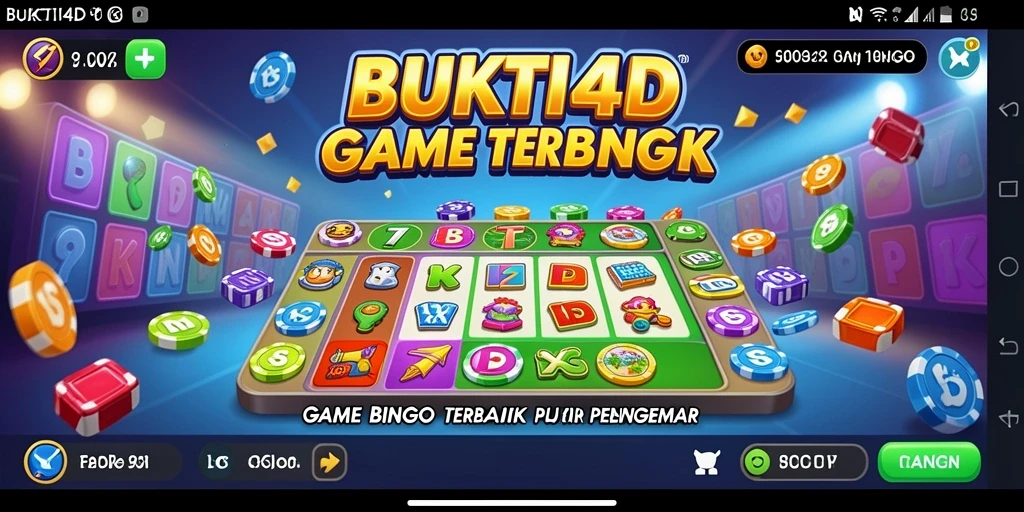 Tampilan gameplay BUKTI4D yang seru dan mendebarkan dalam permainan Bingo.