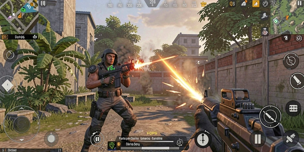 Gameplay FO8 menampilkan aksi pertempuran seru dalam dunia TPS.