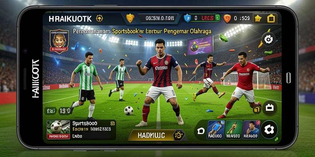 Tampilan gameplay HAIKUOTK menunjukkan antarmuka yang bersih dan pilihan taruhan yang beragam.