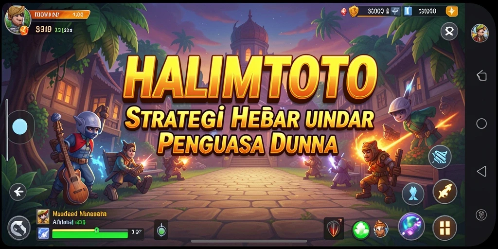 Gambaran gameplay menawan dalam HALIMTOTO