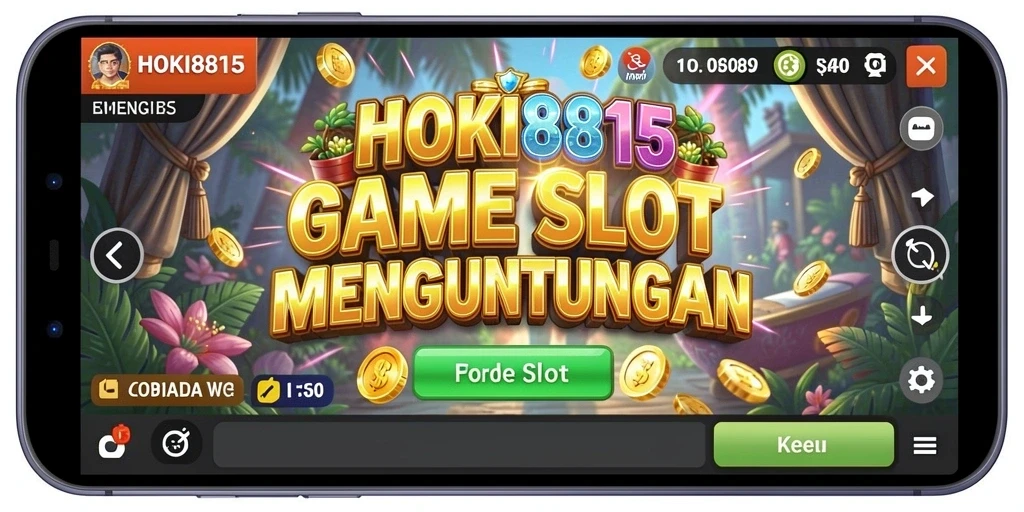 Tampilan penuh warna dari gameplay HOKI8815 yang seru.