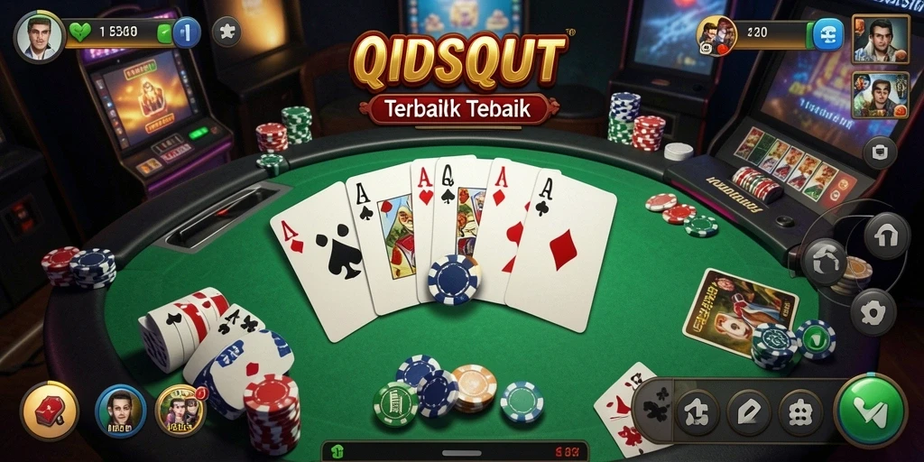 Tampilan gameplay menarik dari INDSLOT dalam permainan QiuQiu.