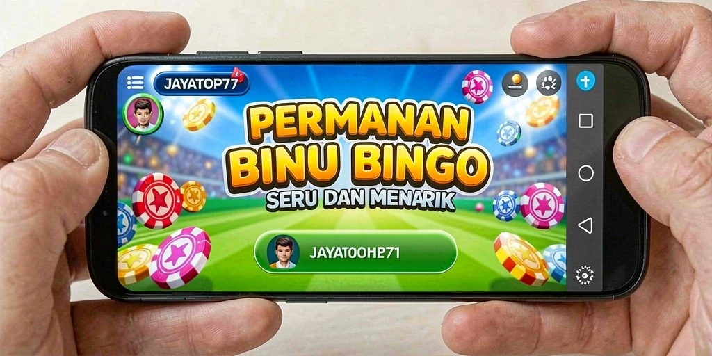 Screenshot JAYATOP77 menampilkan gameplay seru Bingo.