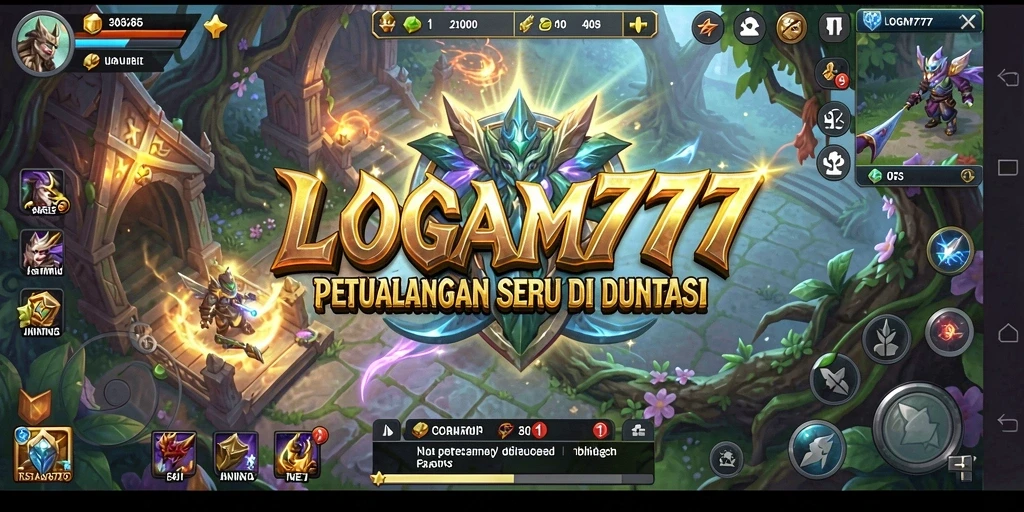 Tampilan menarik dari gameplay ARPG LOGAM777 yang memikat.