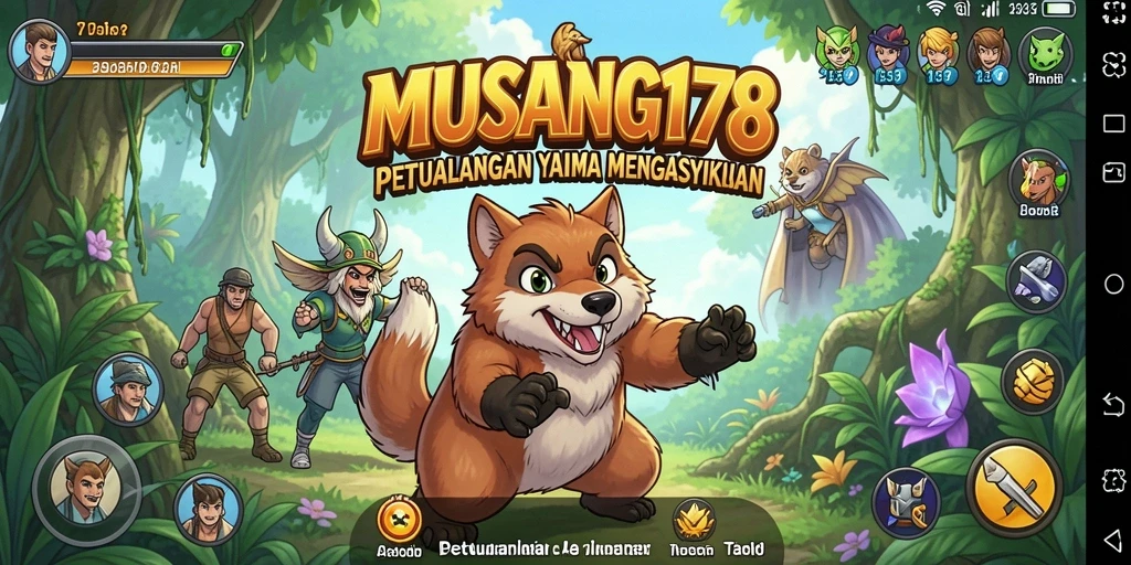 Gameplay seru dan karakter anime yang menarik di MUSANG178.