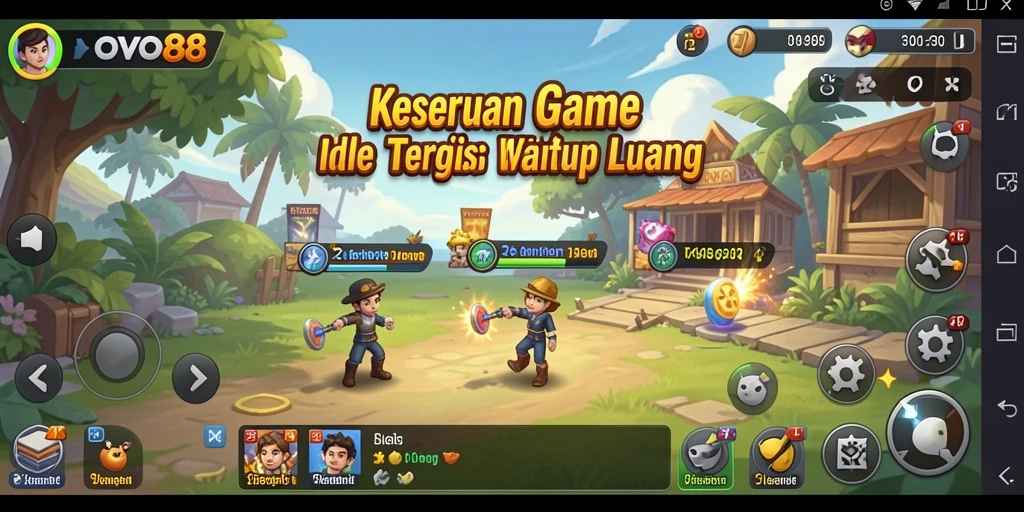 Screenshot OVO88 menampilkan gameplay yang santai dan menghibur.