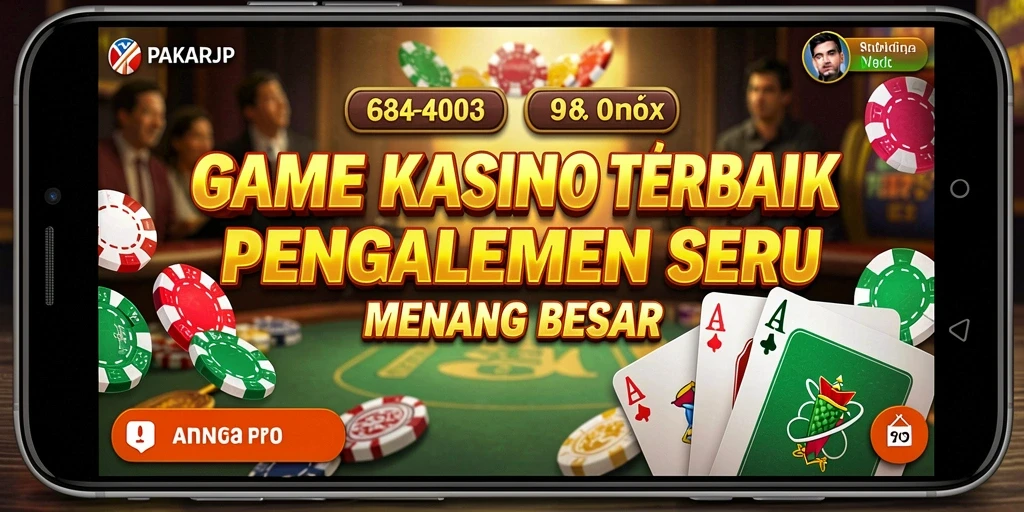 Tampilan gameplay yang menarik dan dinamis dari PAKARJP.