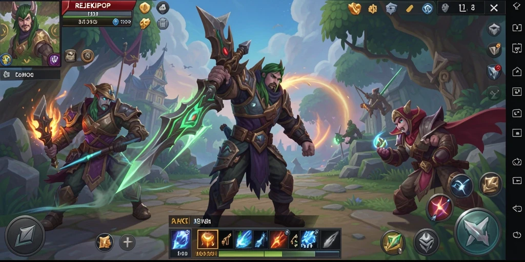 Tampilan gameplay yang mendebarkan dalam REJEKIPOP.