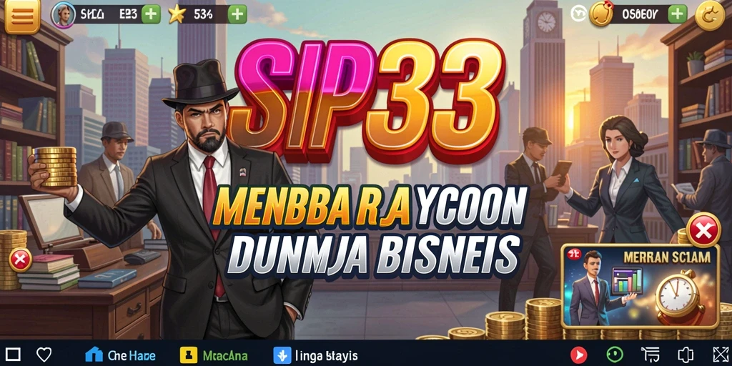 Gameplay SIP33 yang menarik dan menantang para pengusaha.