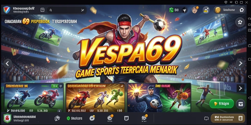Tampilan menarik dan interface ramah pengguna dalam VESPA69.