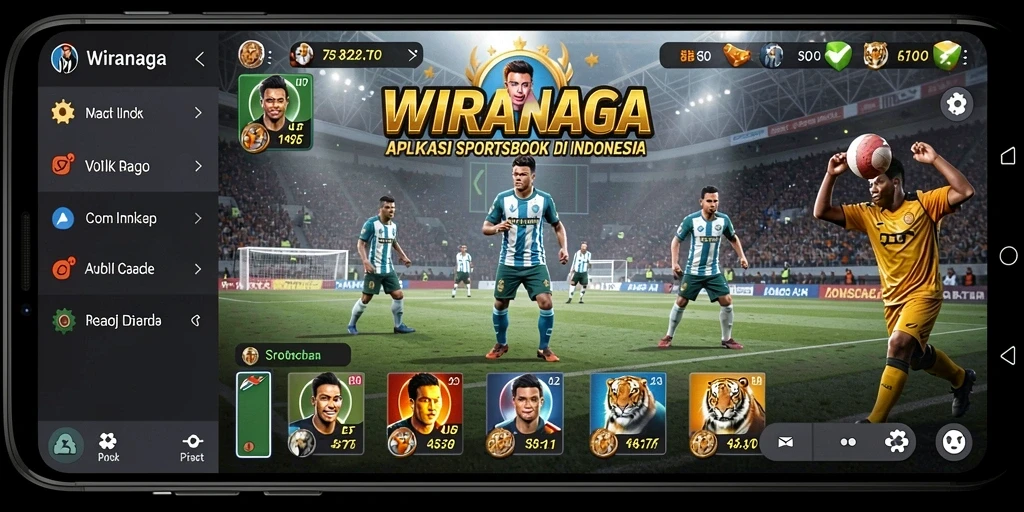 Tampilan gameplay Sportsbook WIRANAGA yang menarik dan interaktif.